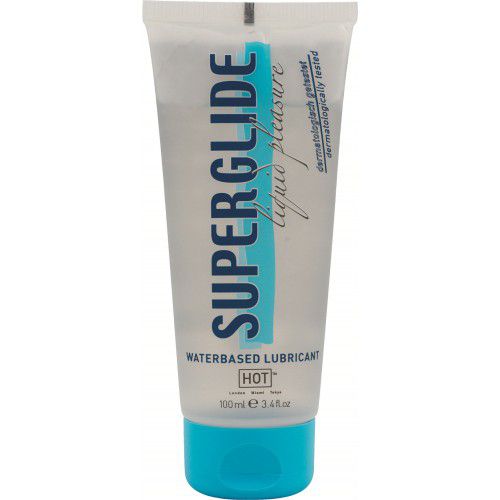 Интимная смазка на водной основе Superglide - 100 мл. - HOT - купить с доставкой в Магнитогорске