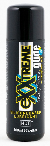 Анальная смазка на силиконовой основе Exxtreme Glide - 100 мл. - HOT - купить с доставкой в Магнитогорске