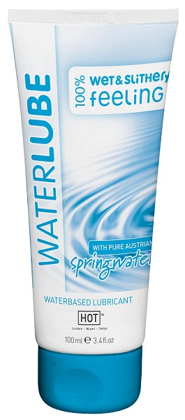 Лубрикант на основе чистой родниковой воды WaterLube - 100 мл. - HOT - купить с доставкой в Магнитогорске