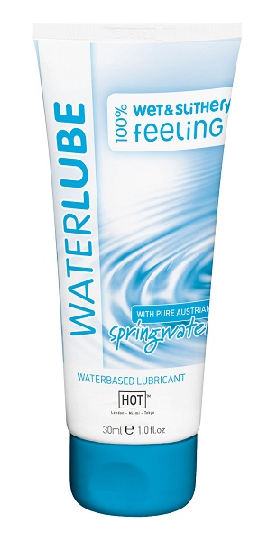 Гель-смазка на основе чистой родниковой воды WaterLube - 30 мл. - HOT - купить с доставкой в Магнитогорске