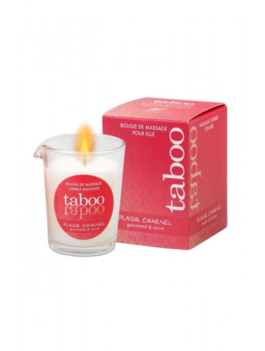 Массажное аромамасло с афродизиаками для женщин RUF Taboo Plaisir charnel - 60 гр. - RUF - купить с доставкой в Магнитогорске