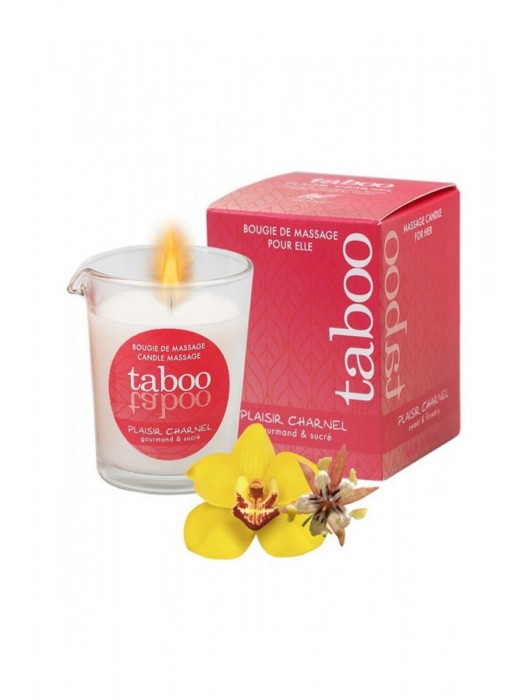 Массажное аромамасло с афродизиаками для женщин RUF Taboo Plaisir charnel - 60 гр. - RUF - купить с доставкой в Магнитогорске