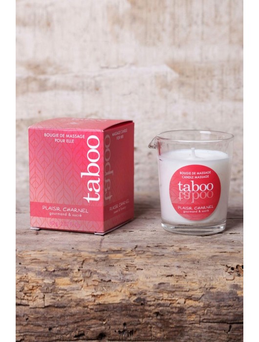Массажное аромамасло с афродизиаками для женщин RUF Taboo Plaisir charnel - 60 гр. - RUF - купить с доставкой в Магнитогорске