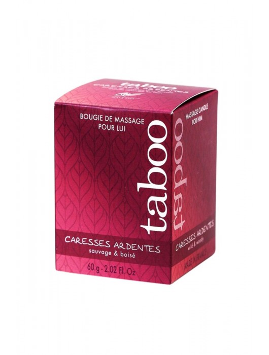 Массажное аромамасло с афродизиаками для мужчин RUF Сaresses ardentes - 60 гр. - RUF - купить с доставкой в Магнитогорске