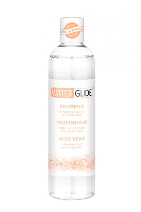 Лубрикант на водной основе с алоэ вера NOURISHING - 300 мл. - Waterglide - купить с доставкой в Магнитогорске