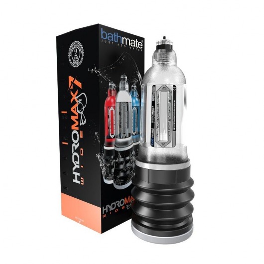 Прозрачная гидропомпа HydroMAX7 Wide Boy - Bathmate - в Магнитогорске купить с доставкой