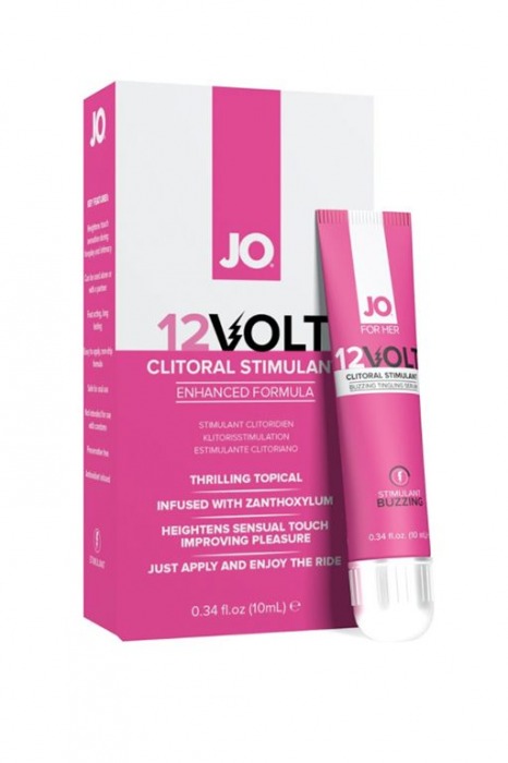 Возбуждающая сыворотка мощного действия JO Volt 12V - 10 мл. - System JO - купить с доставкой в Магнитогорске