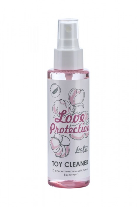 Гигиенический антисептический лосьон Toy cleaner - 110 мл. - Lola Games - купить с доставкой в Магнитогорске