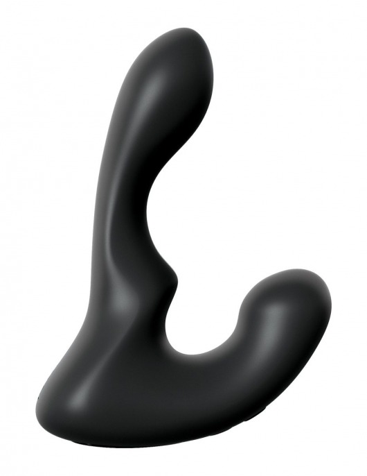 Черный анальный вибростимулятор P-Spot Milker - 14 см. - Pipedream - в Магнитогорске купить с доставкой