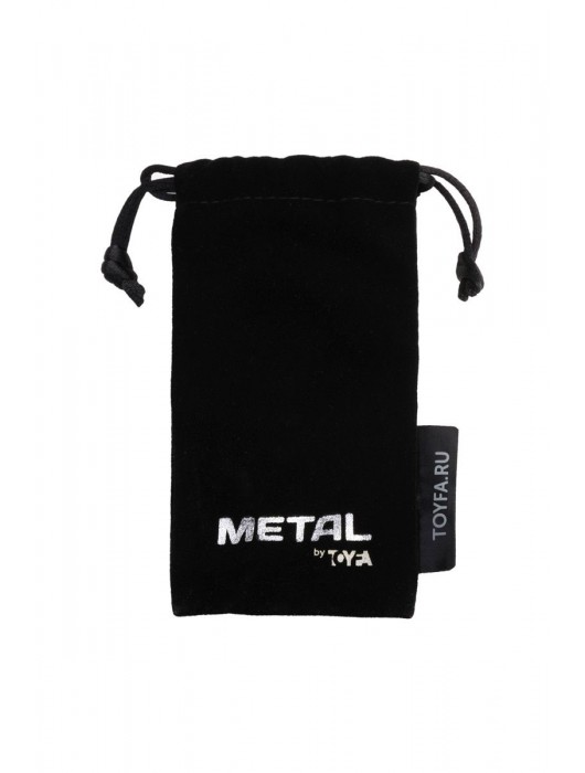 Серебристый двухсторонний карабин TOYFA Metal - ToyFa - купить с доставкой в Магнитогорске