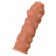 Телесная реалистичная насадка KOKOS Extreme Sleeve 11 с дополнительной стимуляцией - 12,7 см. - KOKOS - в Магнитогорске купить с доставкой
